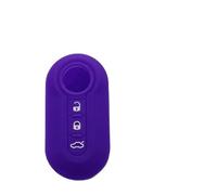 FSDGJZDFG Custodia in Silicone per Chiave Auto a 3 Pulsanti per Fiat 500, Guscio Pieghevole per Chiave remota per Fiat Punto Panda, Accessori per Auto