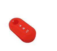 FSDGJZDFG Custodia in Silicone per Chiave Auto a 3 Pulsanti per Fiat 500, Guscio Pieghevole per Chiave remota per Fiat Punto Panda, Accessori per Auto