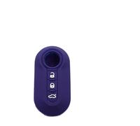 FSDGJZDFG Custodia in Silicone per Chiave Auto a 3 Pulsanti per Fiat 500, Guscio Pieghevole per Chiave remota per Fiat Punto Panda, Accessori per Auto