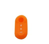 FSDGJZDFG Custodia in Silicone per Chiave Auto a 3 Pulsanti per Fiat 500, Guscio Pieghevole per Chiave remota per Fiat Punto Panda, Accessori per Auto