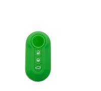 FSDGJZDFG Custodia in Silicone per Chiave Auto a 3 Pulsanti per Fiat 500, Guscio Pieghevole per Chiave remota per Fiat Punto Panda, Accessori per Auto