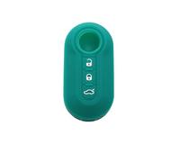 FSDGJZDFG Custodia in Silicone per Chiave Auto a 3 Pulsanti per Fiat 500, Guscio Pieghevole per Chiave remota per Fiat Punto Panda, Accessori per Auto