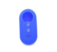 FSDGJZDFG Custodia in Silicone per Chiave Auto a 3 Pulsanti per Fiat 500, Pieghevole, con Telecomando, Accessori per Auto Pieghevoli