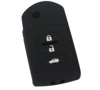 FSDGJZDFG Custodia in Silicone per Chiave Auto con Telecomando a 3 Pulsanti per Mazda 2 3 5 6 8 Atenza CX5 CX-7 CX-9 MX-5 RX Portachiavi Pieghevole Chiave Pieghevole