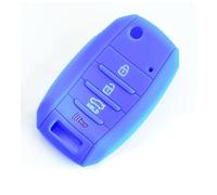 FSDGJZDFG Custodia in Silicone per Chiave Auto, per Kia Forte 2017-2018 Optima 2016-2020 Rio 2018-2020 Sorento 2019-2020 Soul 2014-2019 Sportage 2016-2020 Portachiavi Pieghevole