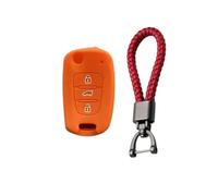 FSDGJZDFG Custodia in Silicone per Chiave Auto, Portachiavi, per Hyundai Elantra Accent I20 I30 Ix20 Ix35, per Kia Sportage Rio3 Soul Optima Ceed PRO K5 K2
