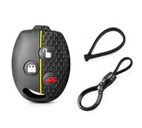 FSDGJZDFG Custodia in Silicone per Chiave Auto, Portachiavi, Portachiavi, per Ford KA Fiesta MK5 MK6 MK7 Fusion Focus Ikon Street KA Mondeo Mk3 MK4