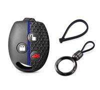 FSDGJZDFG Custodia in Silicone per Chiave Auto, Portachiavi, Portachiavi, per Ford KA Fiesta MK5 MK6 MK7 Fusion Focus Ikon Street KA Mondeo Mk3 MK4