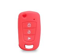 FSDGJZDFG Custodia in Silicone per Chiave, per Great Wall N3 Hover H3 H5 GW H1 C30 C50 M4, 3 Pulsanti, Pieghevole, Telecomando