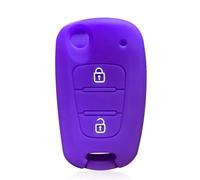 FSDGJZDFG Custodia in Silicone per Chiave Pieghevole a ribalta, per Kia Rio 3 Sportedge Ceed Soul Cerato 2 per Hyundai i20 ix35 i30 Accent Portachiavi