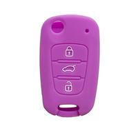 FSDGJZDFG Custodia in Silicone per Chiave Pieghevole a ribalta, per Kia Rio 3 Sportedge Ceed Soul Cerato 2 per Hyundai i20 ix35 i30 Accent Portachiavi
