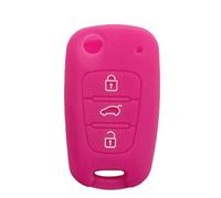 FSDGJZDFG Custodia in Silicone per Chiave Pieghevole a ribalta, per Kia Rio 3 Sportedge Ceed Soul Cerato 2 per Hyundai i20 ix35 i30 Accent Portachiavi