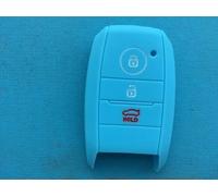 FSDGJZDFG Custodia in Silicone per Chiave Telecomando Auto a 3 Pulsanti per Kia Rio Ceed Soul Sportage Sorento Carens Picanto
