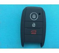 FSDGJZDFG Custodia in Silicone per Chiave Telecomando Auto a 3 Pulsanti per Kia Rio Ceed Soul Sportage Sorento Carens Picanto