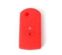 FSDGJZDFG Custodia in Silicone per Mazda Demio 3 5 6 M3 M5 CX7 CX9 RX8 MX5 MPV con Custodia Protettiva per Chiave Auto a 2 Pulsanti