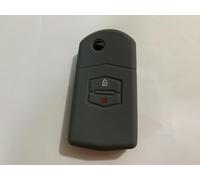 FSDGJZDFG Custodia in Silicone per Mazda Demio 3 5 6 M3 M5 CX7 CX9 RX8 MX5 MPV con Custodia Protettiva per Chiave Auto a 2 Pulsanti
