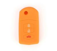 FSDGJZDFG Custodia in Silicone Portachiavi per Mazda 2 Demio 3 5 6 M5 CX7 CX9 RX8 MX5 MPV con 3 Pulsanti e Telecomando a Conchiglia
