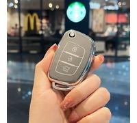 FSDGJZDFG Custodia per Chiave Auto per Hyundai Creta I40 I20 IX25 IX35 IX45 I10 I30 HB20 Elantra Solaris 2022 Sonata Santa Fe Tucson Accent 2021