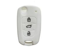 FSDGJZDFG Custodia Pieghevole in Silicone per Chiave Auto con Telecomando a 3 Pulsanti per Kia Rio K2 K5 Sportage Sorento