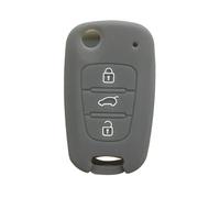 FSDGJZDFG Custodia Pieghevole per Chiave Auto con Telecomando a 3 Pulsanti per Kia Rio K2 K5 Sportage Sorento, Custodia in Silicone per Chiave Auto
