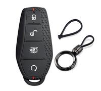 FSDGJZDFG Custodia Portachiavi in Silicone con Catena, per Auto, per BYD Atto 3 Han EV Dolphin Song PRO Max Tang DM Yuan Dolphin E2 QIN Plus