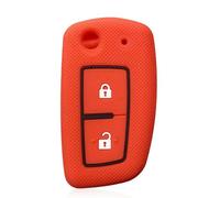 FSDGJZDFG Custodia Protettiva Chiave Auto per Nissan Sunny Qashqai J11 X-Trail Murano Kashkay Juke Flip Pieghevole Telecomando a 2 Pulsanti Custodia in Silicone