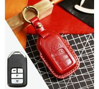 FSDGJZDFG Custodia Protettiva in Pelle per Chiave Auto, Accessorio per Honda City Turbo Civic Accord Xrv Crider Odyssey