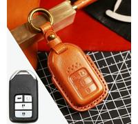 FSDGJZDFG Custodia Protettiva in Pelle per Chiave Auto, Accessorio per Portachiavi per Honda City Turbo Civic Accord Xrv Crider Odyssey