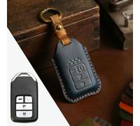 FSDGJZDFG Custodia Protettiva in Pelle per Chiave Auto, Portachiavi per Honda City Turbo Crider XRV 10th Civic Accord, Portachiavi, Accessori
