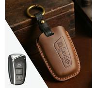 FSDGJZDFG Custodia Protettiva in Pelle per Chiave Auto, Portachiavi, per Hyundai IX45 Santa Fe Equus Genesis, Portachiavi con Custodia.