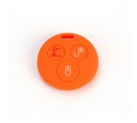 FSDGJZDFG Custodia Protettiva in Silicone di Alta qualità per Chiave Auto, 3 Pulsanti per Smart Fortwo 450 Forfour Roadster
