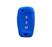 FSDGJZDFG Custodia Protettiva in Silicone per Chiave Auto a 3 Pulsanti per Hyundai Solaris 2 Elantra I30 I35 I40 Tucson Kona Portachiavi con Telecomando a Conchiglia