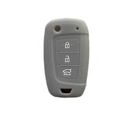 FSDGJZDFG Custodia Protettiva in Silicone per Chiave Auto a 3 Pulsanti per Hyundai Solaris 2 Elantra I30 I35 I40 Tucson Kona Portachiavi con Telecomando a Conchiglia