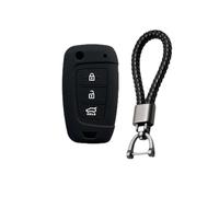 FSDGJZDFG Custodia Protettiva in Silicone per Chiave Auto a 3 Pulsanti per Hyundai Solaris 2 Elantra I30 I35 I40 Tucson Kona Portachiavi con Telecomando a Conchiglia
