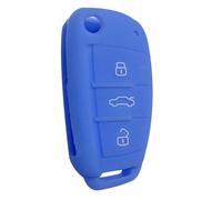 FSDGJZDFG Custodia Protettiva in Silicone per Chiave Auto, per Audi Sline A3 A5 Q3 Q5 A6 C5 C6 A4 B6 B7 B8 TT 80 S6