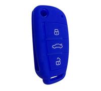 FSDGJZDFG Custodia Protettiva in Silicone per Chiave Auto, per Audi Sline A3 A5 Q3 Q5 A6 C5 C6 A4 B6 B7 B8 TT 80 S6