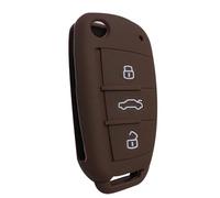 FSDGJZDFG Custodia Protettiva in Silicone per Chiave Auto, per Audi Sline A3 A5 Q3 Q5 A6 C5 C6 A4 B6 B7 B8 TT 80 S6