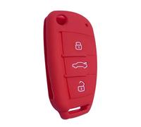 FSDGJZDFG Custodia Protettiva in Silicone per Chiave Auto, per Audi Sline A3 A5 Q3 Q5 A6 C5 C6 A4 B6 B7 B8 TT 80 S6