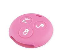 FSDGJZDFG Custodia Protettiva in Silicone per Chiave Auto, per Telecomando a 3 Pulsanti per Smart City Roadster Fortwo