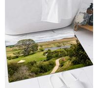 FSDGY Tappeto Bagno,Tappetino Antiscivolo per Il Bagno,Soffice Tappeto da Bagno in Microfibra,Assorbente,Hobbit Overhill Matamata Nuova Zelanda Hobbiton Set cinematografico Hobbit La,40x60 cm