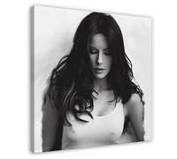 FSDJHG Poster su tela con attrice Kate Beckinsale (10), decorazione per camera da letto, ufficio, stanza, regalo, 60 x 60 cm