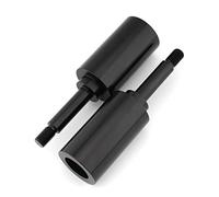 FSFY 1 PC 2,5" Kit adattatore distanziale manubrio altezza montaggio riser manubrio per HONDA Shadow Phantom 750 VT750C2B 2010-2022,Nero