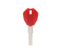FSFY - Chiave di ricambio per moto, colore rosso, non tagliata, per Ducati Monster 659 696 795 796 1100