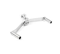 FSFY Leva del cambio a doppia direzione per moto universale Poggiapiedi Pedale del cambio per la maggior parte dei motocicli ATV UTV Quad Go Kart, Argento