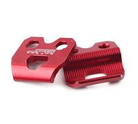 FSFY Morsetto a scatto per tubo freno posteriore Supporto per fascetta tubo freno in alluminio rosso per HONDA CR125R/250R 04-07; CRF250R/450R 04-16; CRF250X/450X 06-16; CRF250L/250M 12-15