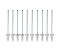 FSFYUK 10 Pcs Metal Molding Spot Weld Pin Stud Rivet Window Regulator Rivets Window Trim Clip Rivet Type For nearly all GM models from the 1950s through the 1990s