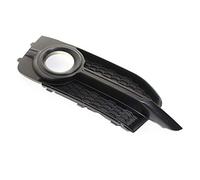 FSFYUK Front Bumper Fog Lights Grilles Honeycomb Grill Cover Trim Left Side for A1 2011-2014 with Front S-Line Bumper Fog Lights, Black
