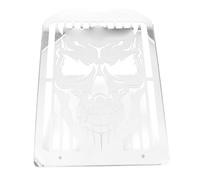 FSFYUK Griglia di protezione del radiatore dell'olio per moto Per 2002-2008 per Vulcan 1500 Meanstreak VN1500 (tipo B)