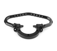 FSFYUK Maniglia per serbatoio del passeggero della motocicletta, impugnatura CNC, 6 fori, nera per GSXR600 GSXR750 GSXR1000 GSR600 GSX650 GSR750 2004-2017