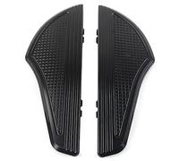 FSFYUK Pedane anteriori antiscivolo in alluminio per moto, pedane poggiapiedi per modelli FLD '12-'16, FL '86-'17 per, Touring dal '86 in poi e Trike dal '08 in poi, nero